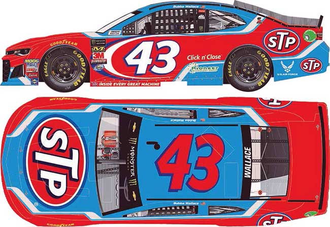 2018 Darrell Bubba Wallace 1/64th STP Camaro