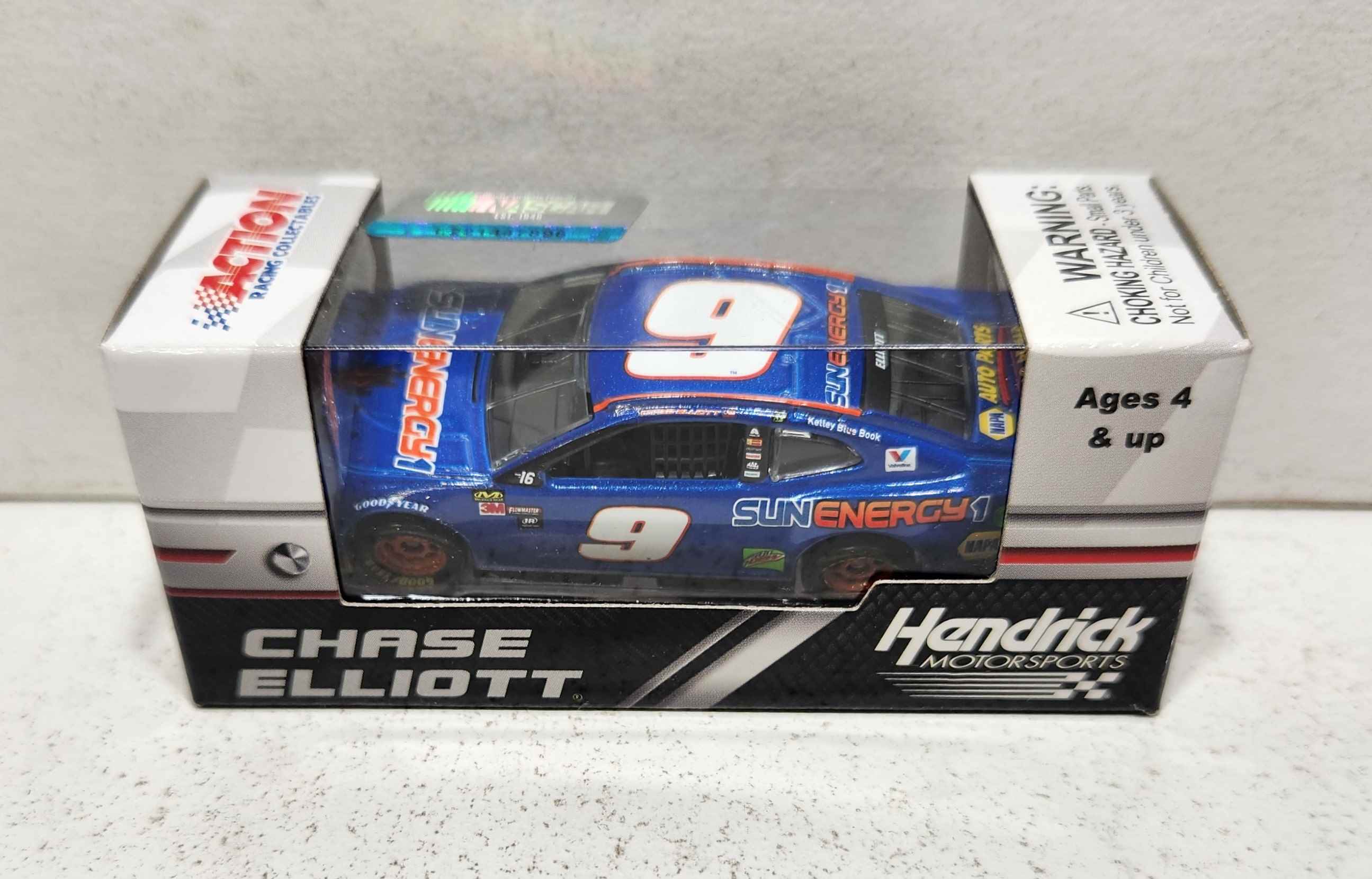 2018 Chase Elliott 1/64th SunEnergy1 BLUE Camaro