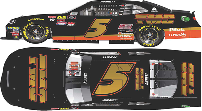 2018 Michael Annett 164th TMC "Xfinity Series" car