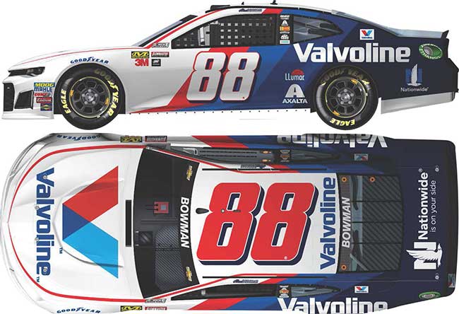 2018 Alex Bowman 1/64th Valvoline Camaro