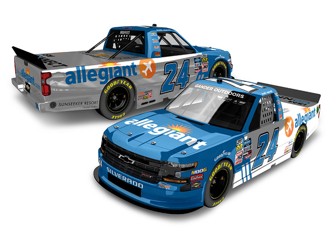 2019 Brett Moffitt 1/64th Allegiant Silverado