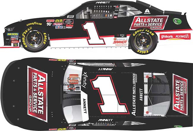 2019 Michael Annett 1/64th Allstate Parts & Service "Xfinity Series" Camaro