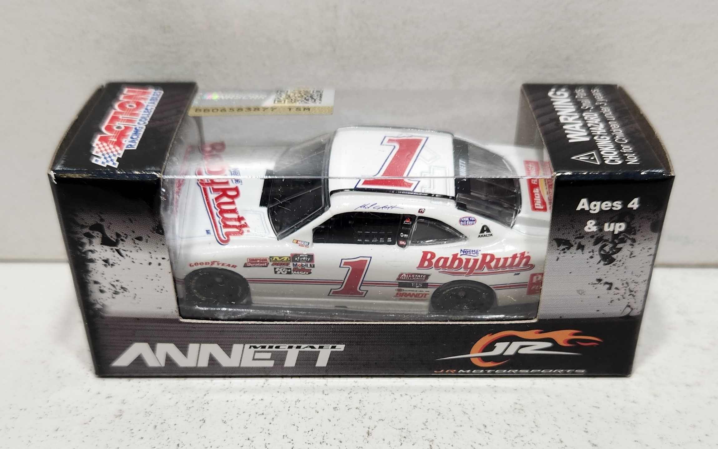 2019 Michael Annett 1/64th Baby Ruth "Darlington Throwback""Xfinity Series" Camaro