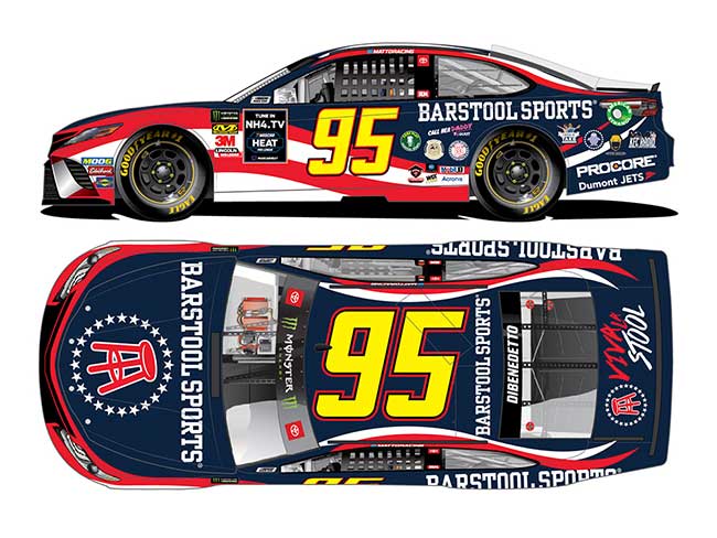 2019 Matt DiBenedetto 1/64th Barstool Sports Camry