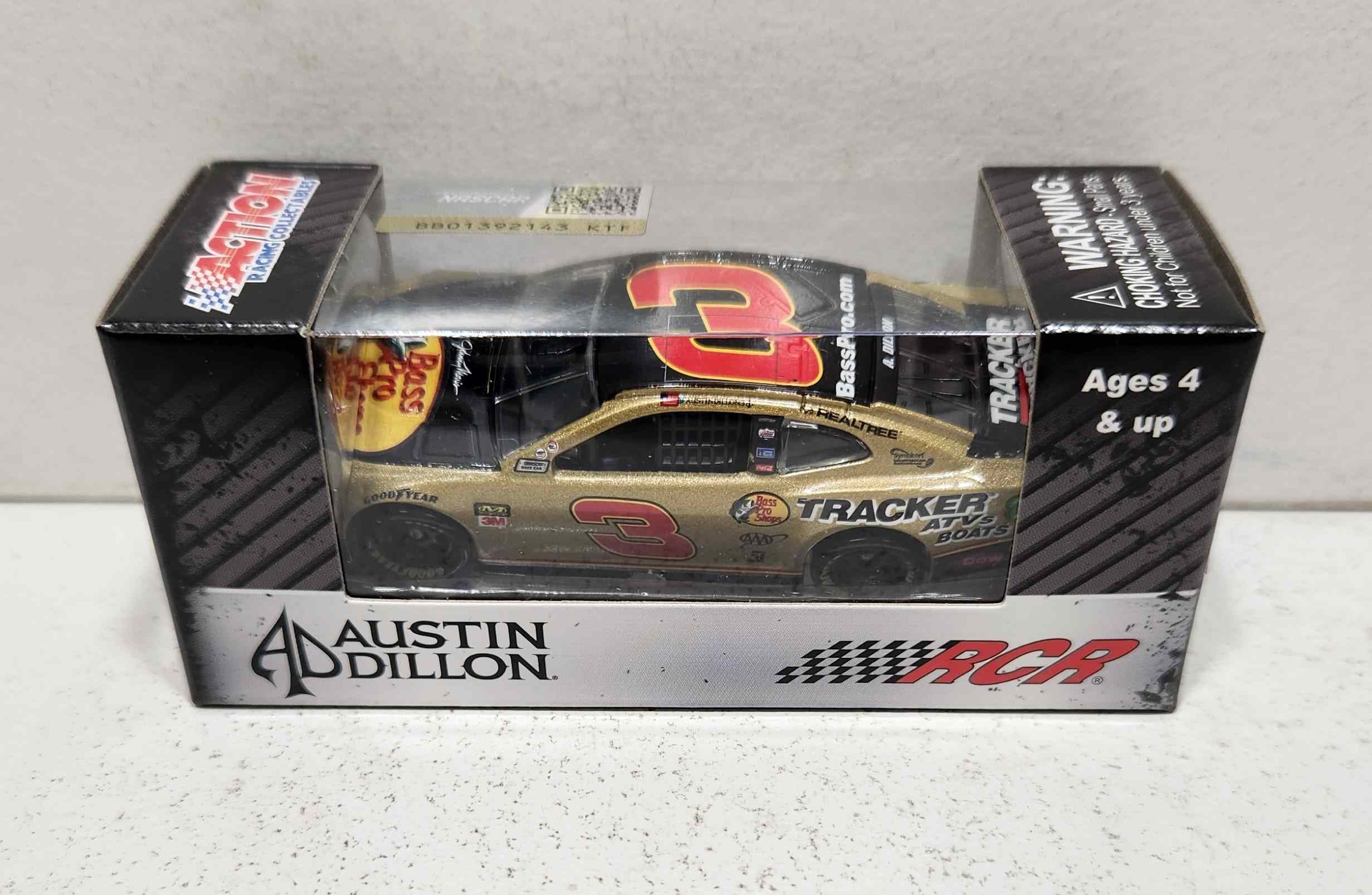 2019 Austin Dillon 1/64th Bass Pro Shops "Gold" Camaro