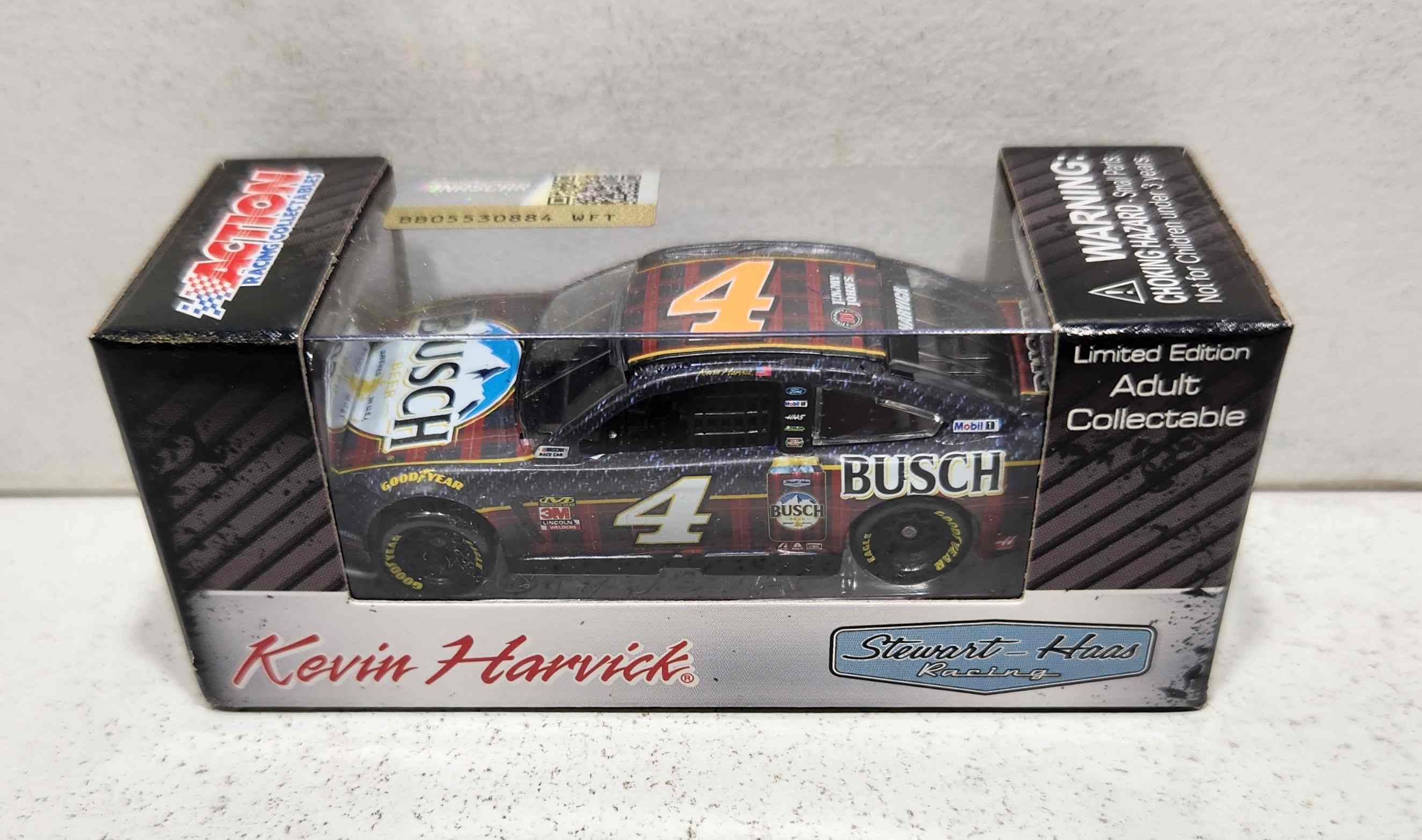 2019 Kevin Harvick 1/64th Busch Beer "Fannel" Mustang