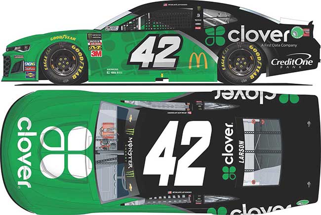 2019 Kyle Larson 1/64th Clover Camaro