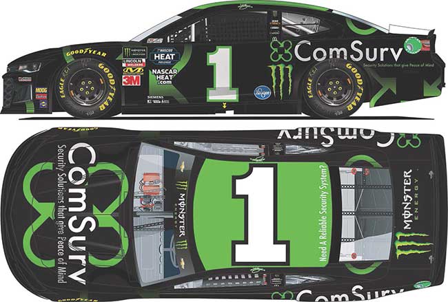 2019 Kurt Busch 1/64th Com Surv Camaro