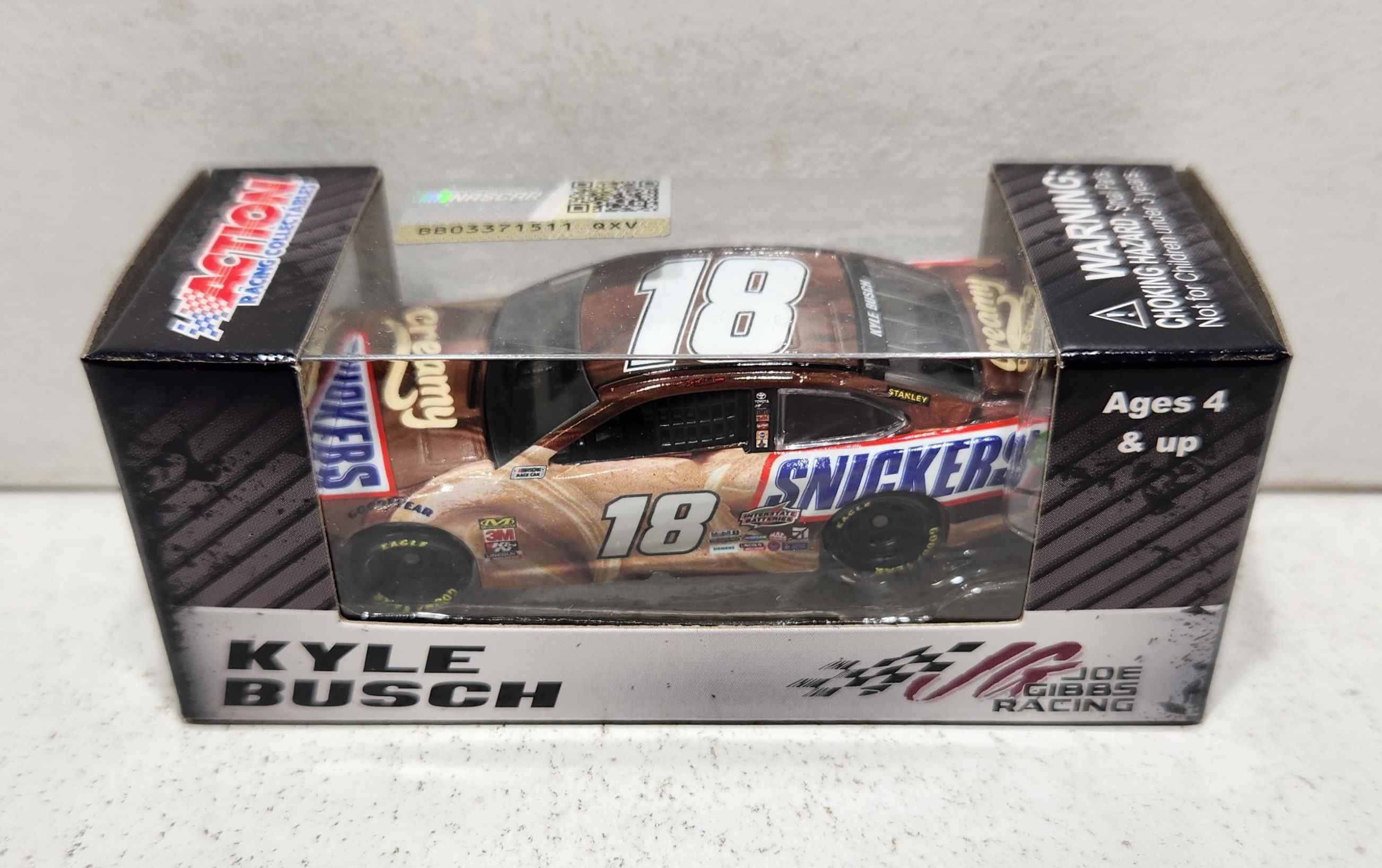 2019 Kyle Busch 1/64th Snickers "Creamy" Camry