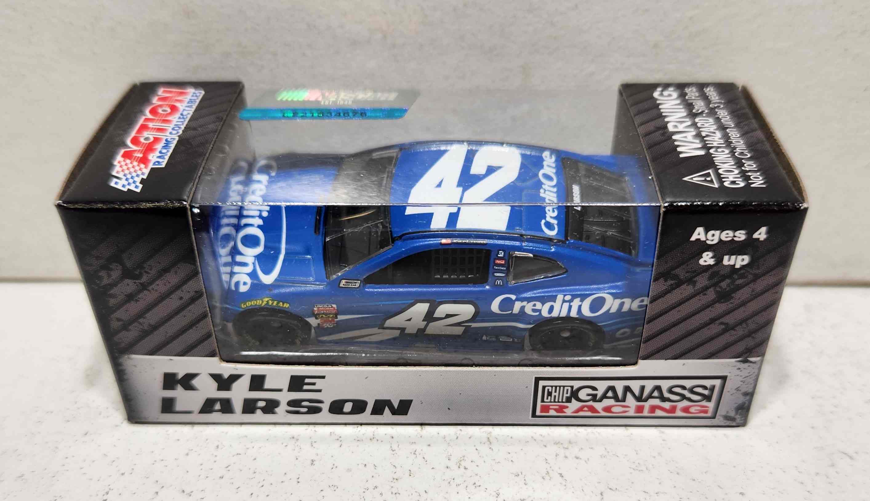 2019 Kyle Larson 1/64th Credit One Bank Camaro