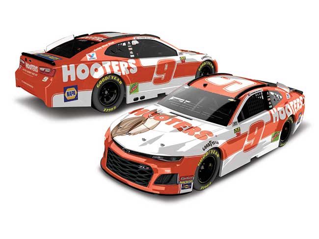 2019 Chase Elliott 1/24th Hooters Elite Camaro