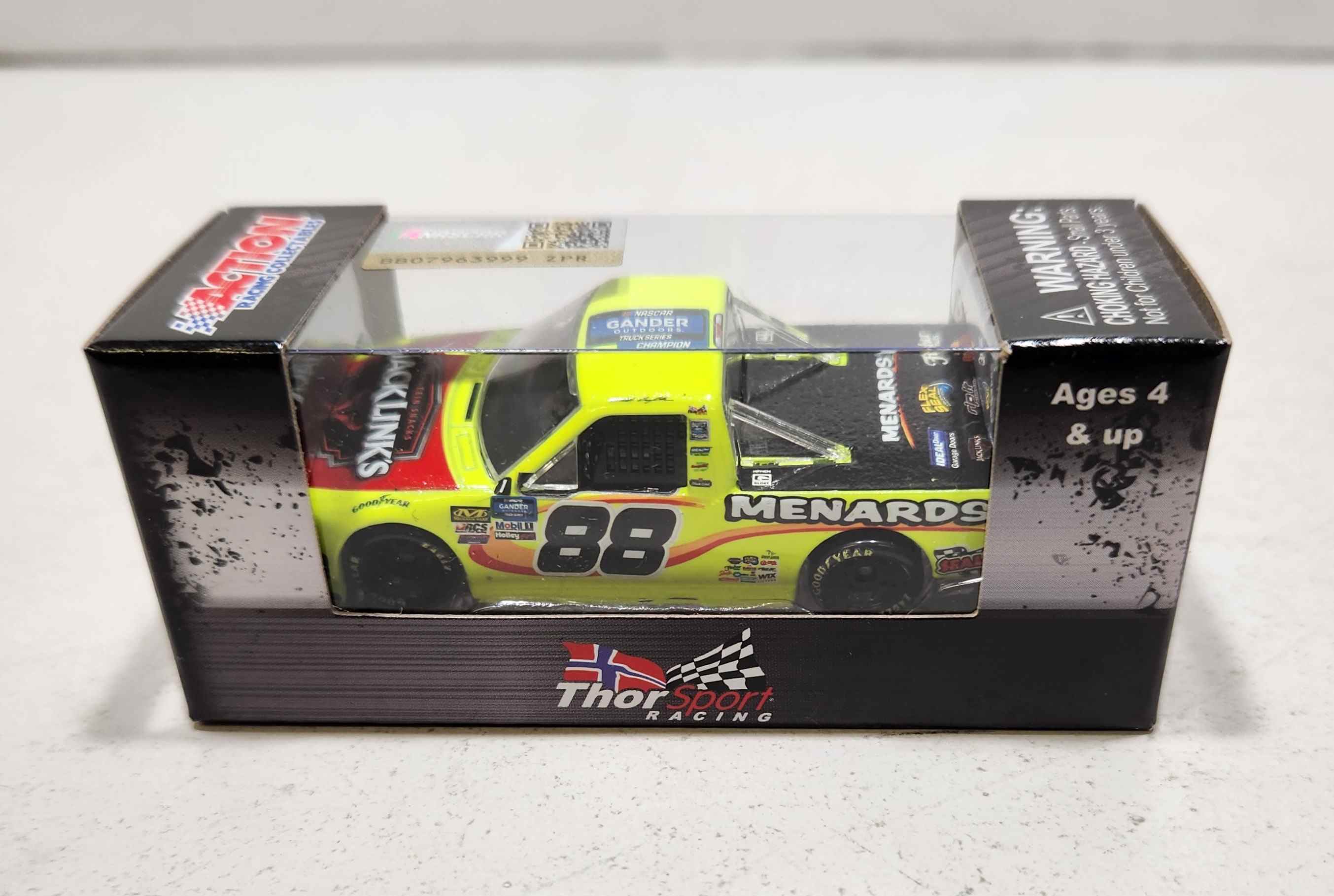 2019 Matt Crafton 1/64th Menards "Ganders Outdoors Champion" Ford F-150