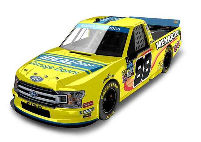 2019 Matt Crafton 1/24th Menards "Ganders Outdoors Champion" Ford F-150