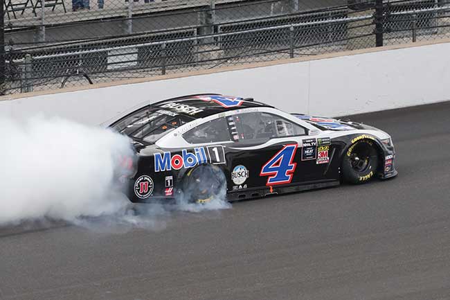 2019 Kevin Harvick 1/24th Mobil1 "Indy Win" hood open Mustang