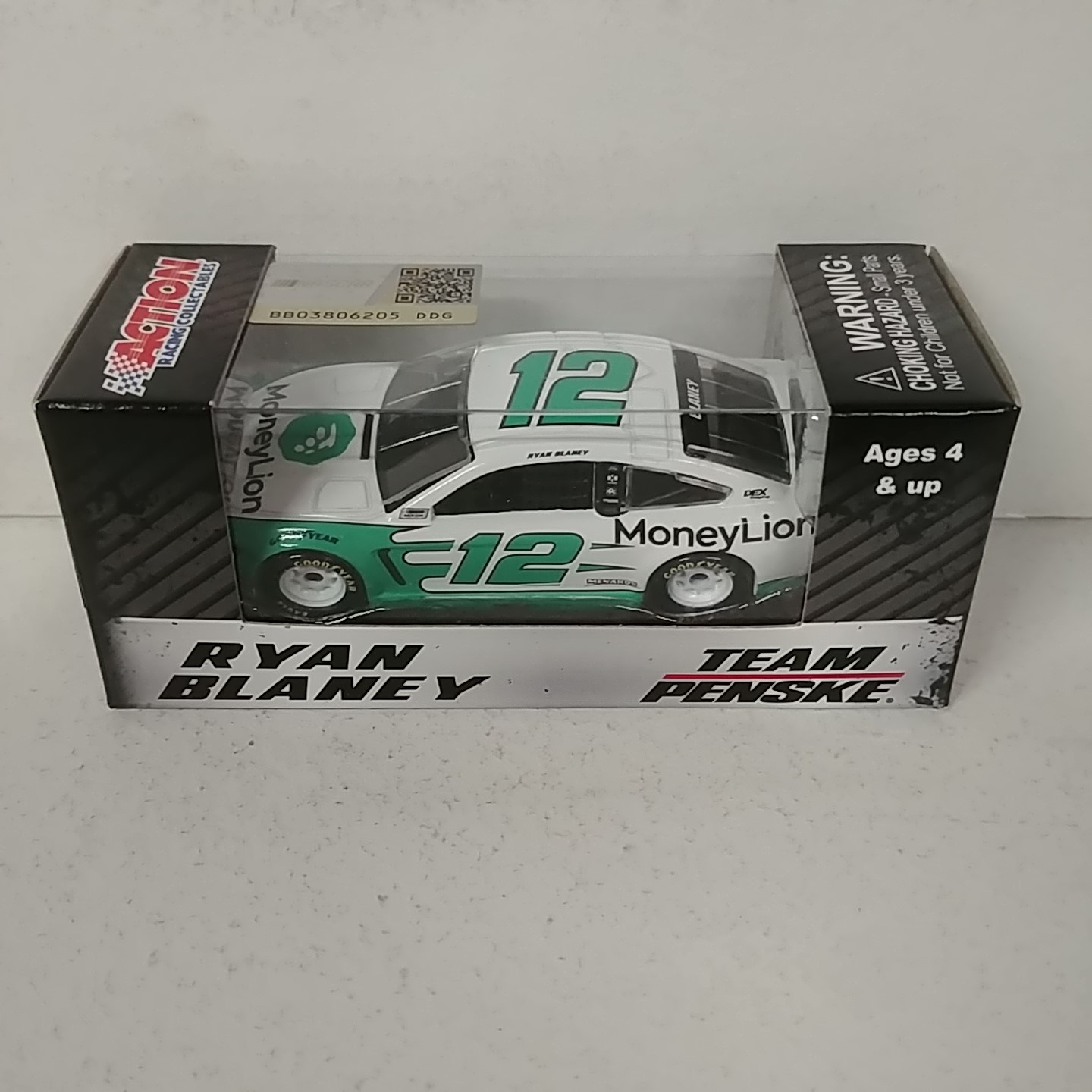 2019 Ryan Blaney 1/64th Money Lion Mustang
