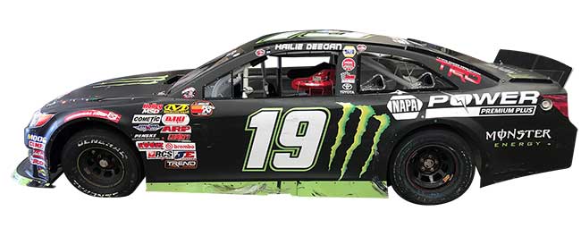 2019 Hailie Deegan 1/24th Monster/NAPA Power "Las Vegas Win" car