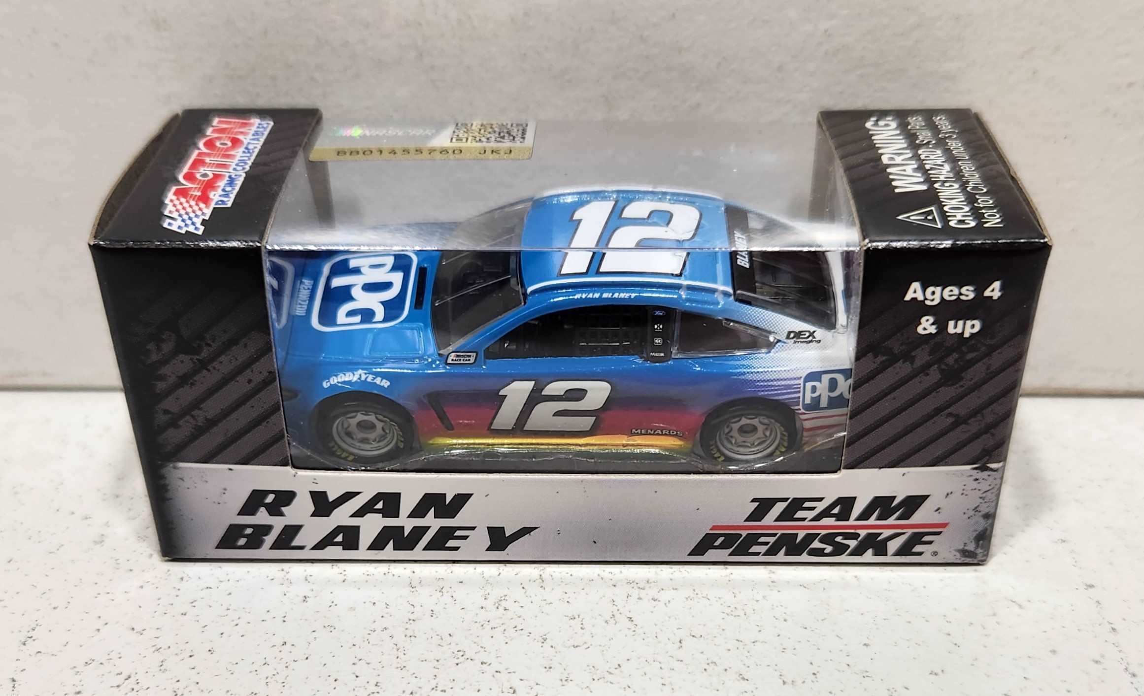 2019 Ryan Blaney 1/64th PPG Mustang