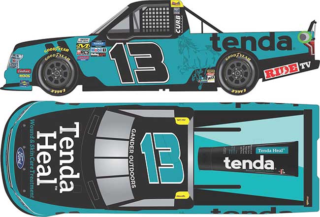 2019 Johnny Sauter 1/64th Tenda Heal Ford F-150