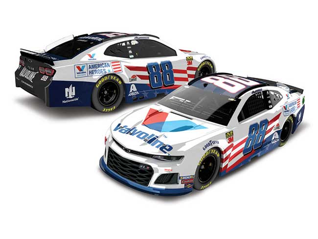 2019 Alex Bowman 1/64th Valvoline "Patriotic" Camaro