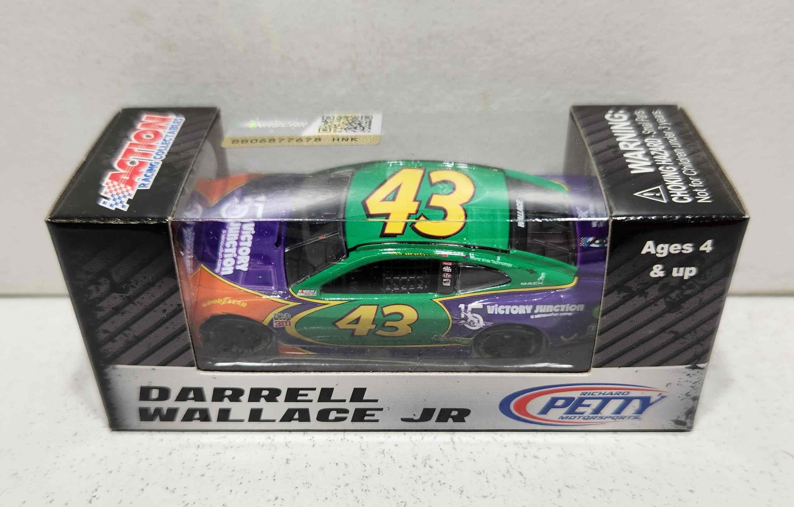 2019 Darrell Bubba Wallace 1/64th Victory Juction "Darlington Throwback" Camaro