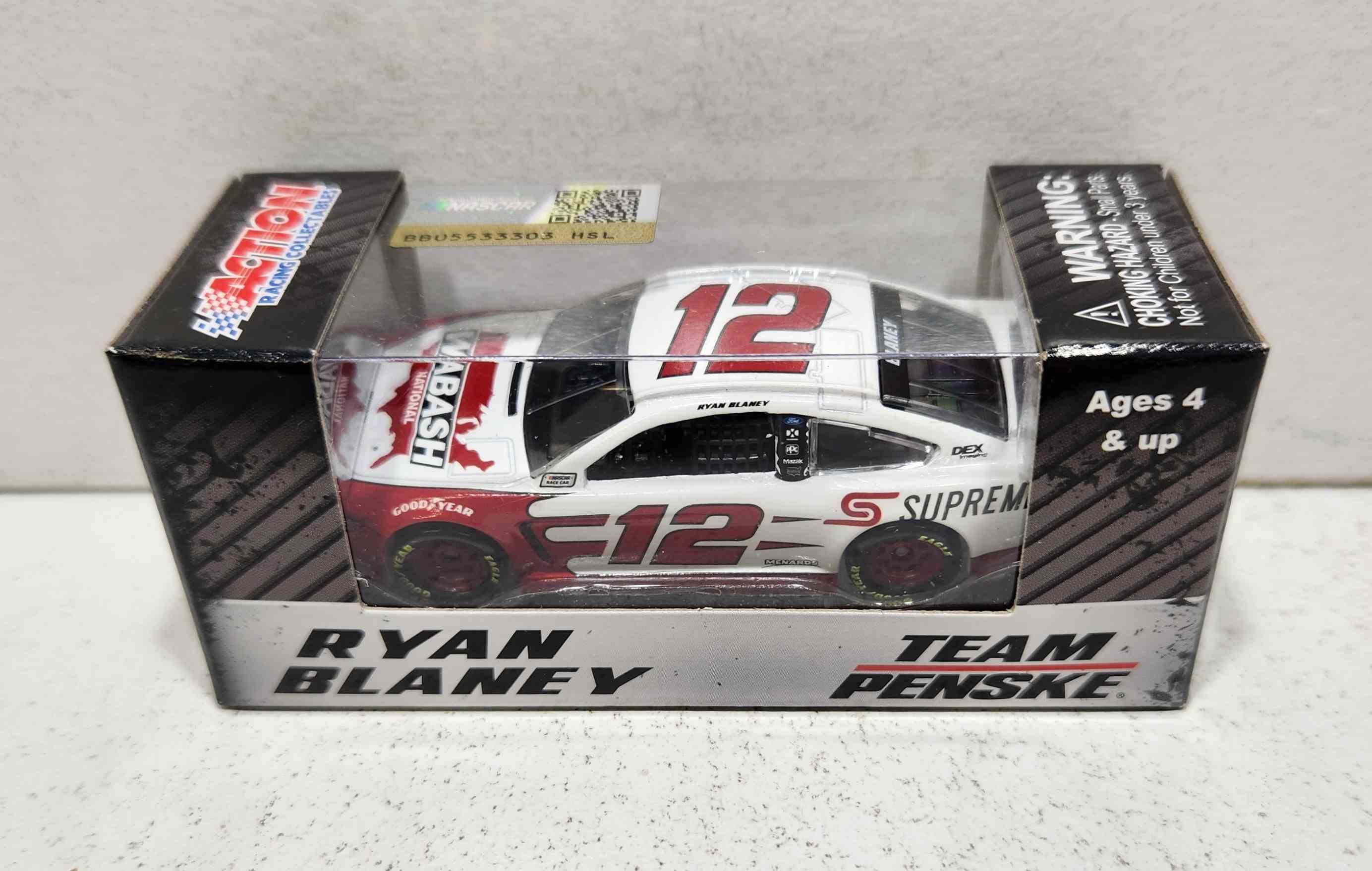 2019 Ryan Blaney 1/64th Wabash National Mustang