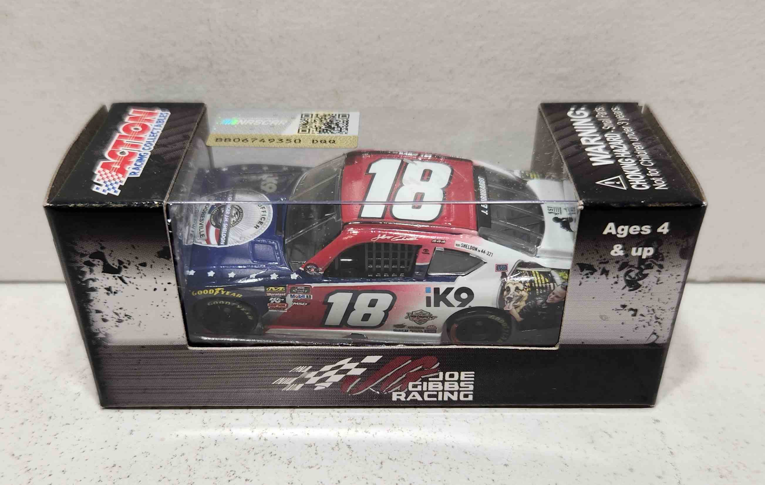 2019 Jeffery Earnhardt 1/64th iK9 "Patriotic" "Xfinity Series" Supra