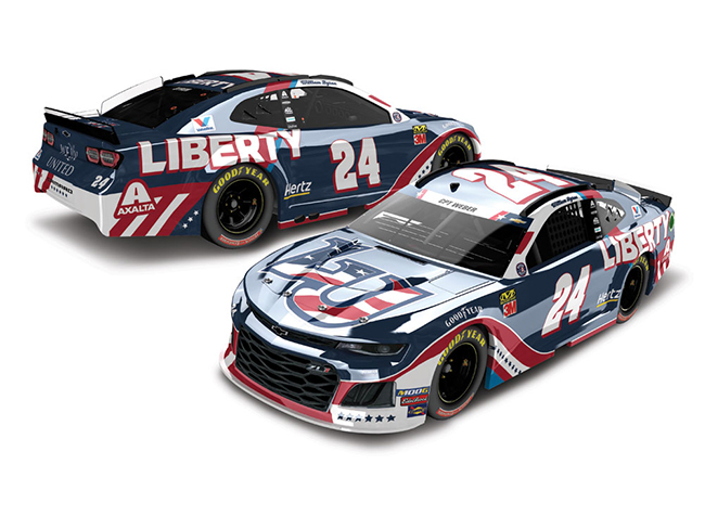 2019 William Byron 1/64th Liberty University "Patriotic" Camaro