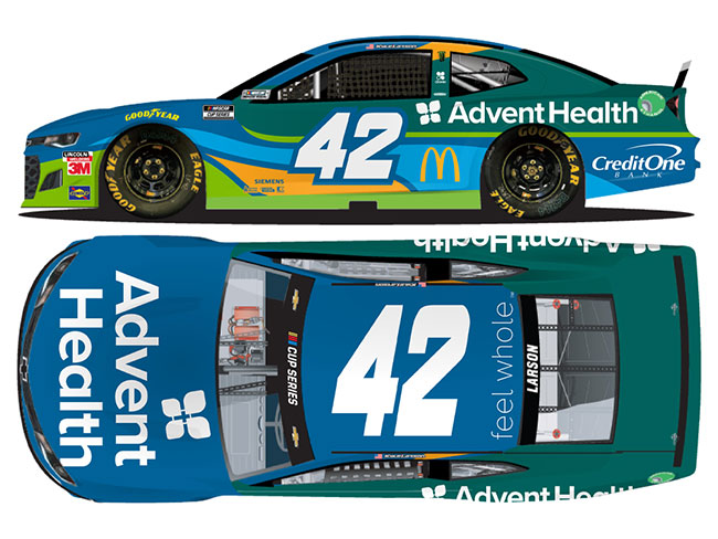 2020 Kyle Larson 1/64th AdventHealth Camaro