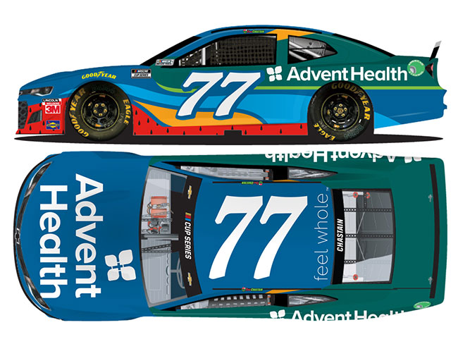 2020 Ross Chastain 1/64th AdventHealth car