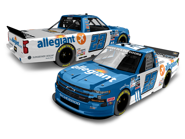 2020 Brett Moffitt 1/64th Allegiant truck