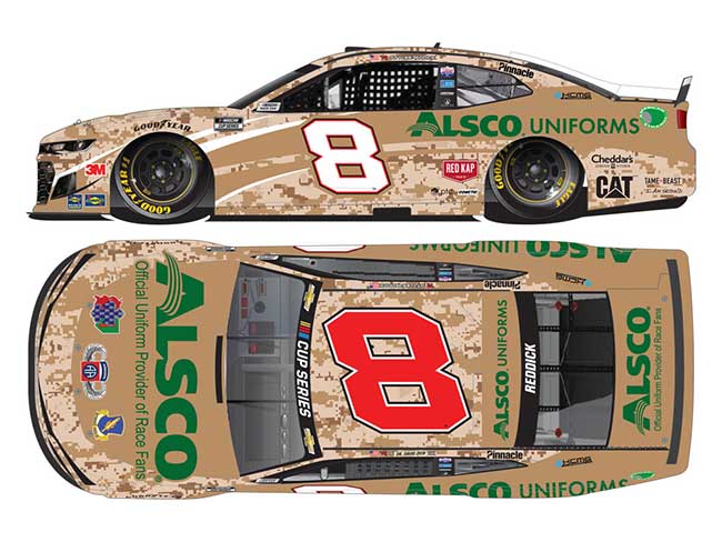 2020 Tyler Reddick 1/64th Alsco Uniforms Camaro