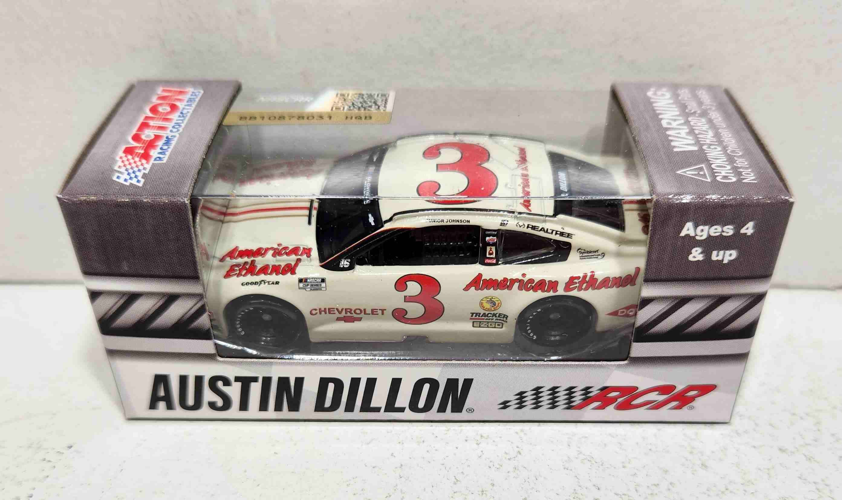 2020 Austin Dillon 1/64th American Ethanol "Darlington Throwback" Camaro