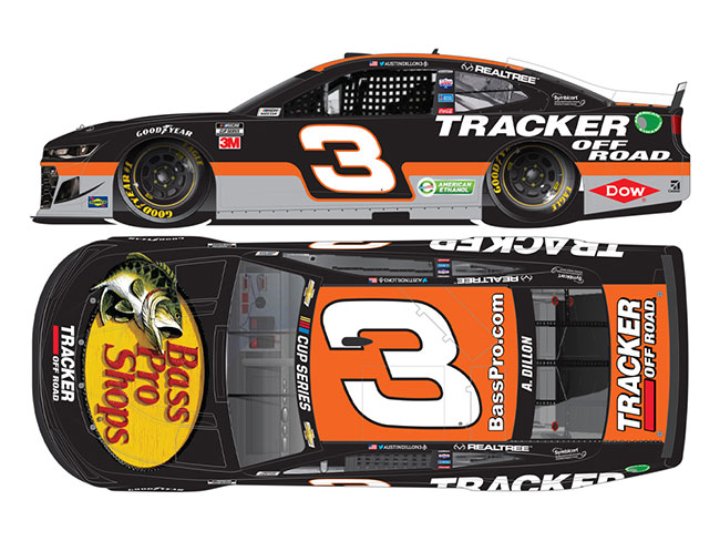 2020 Austin Dillon 1/64th Bass Pro Shops car