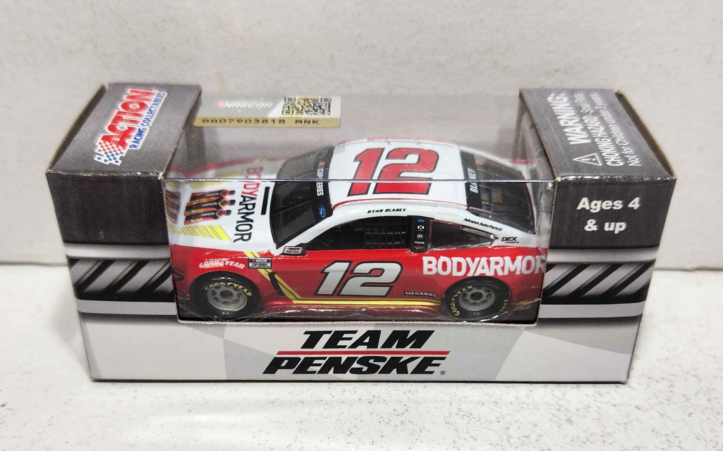 2020 Ryan Blaney 1/64th BodyArmor Mustang