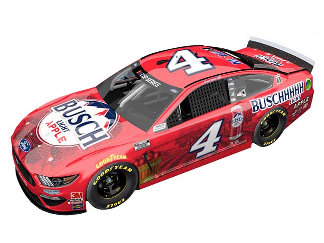 2020 Kevin Harvick 1/24th Busch Light "Apple" Elite Mustang