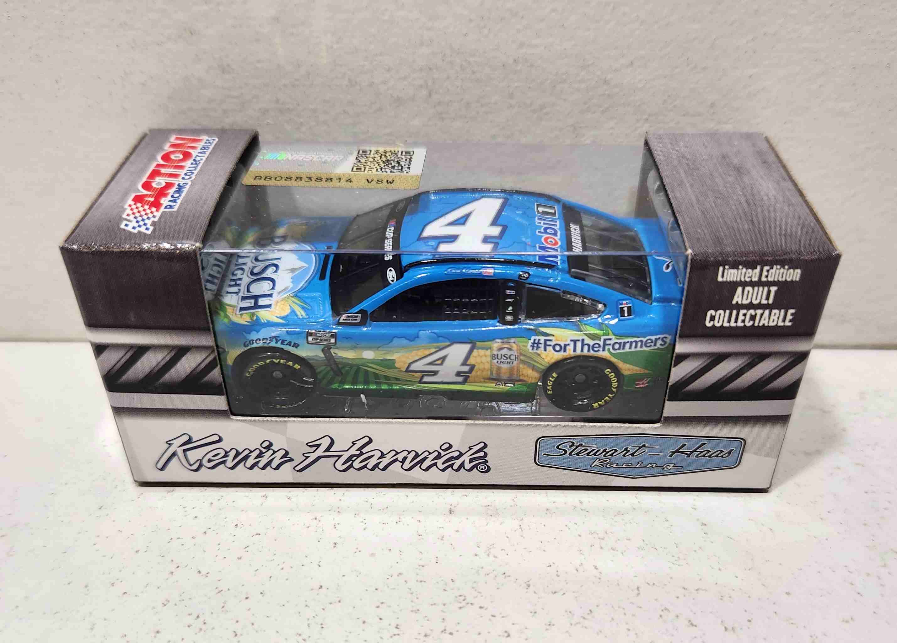 2020 Kevin Harvick 1/64th Busch Light "For The Farmers" Mustang
