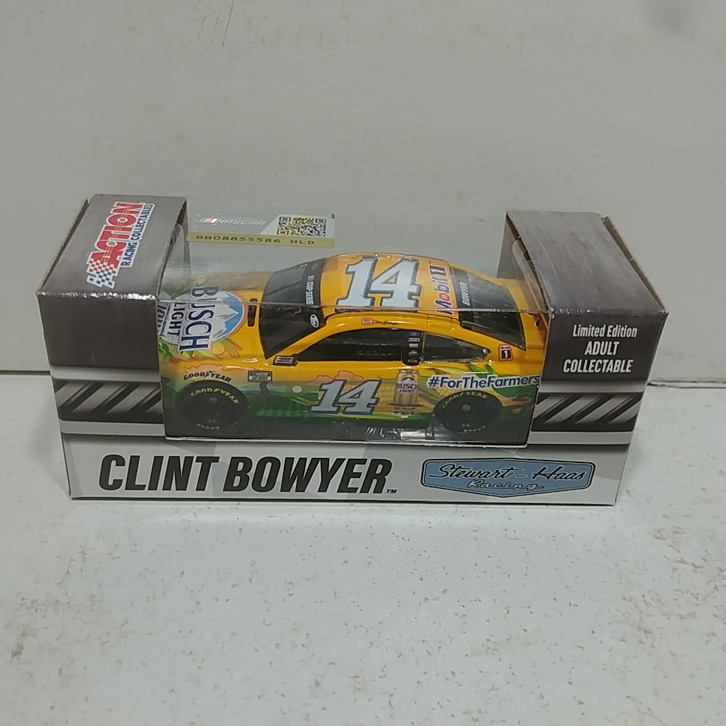 2020 Clint Bowyer 1/64th Busch Light "For The Farmers" Mustang