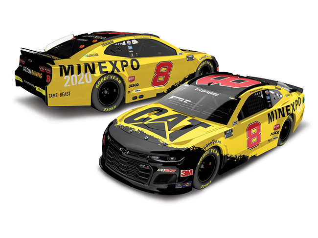 2020 Tyler Reddick 1/64th CAT Mini Expo Camaro