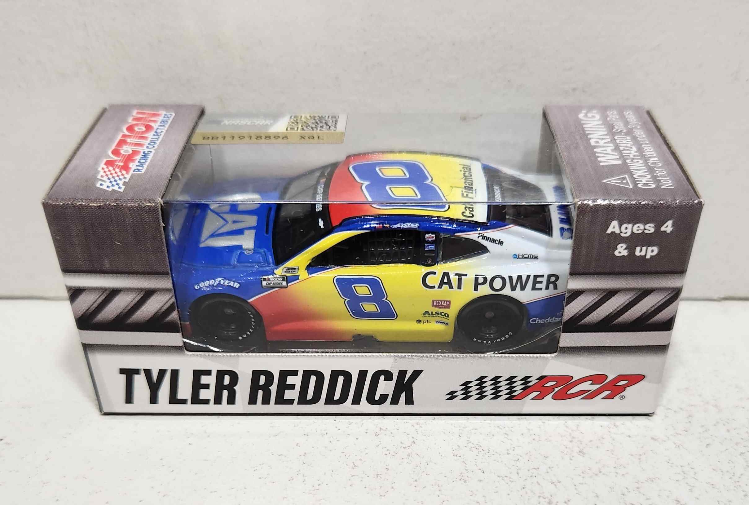 2020 Tyler Reddick 1/64th Cat Power "Darlington Throwback" Camaro