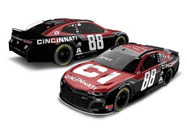 2020 Alex Bowman 1/64th Cincinnati car