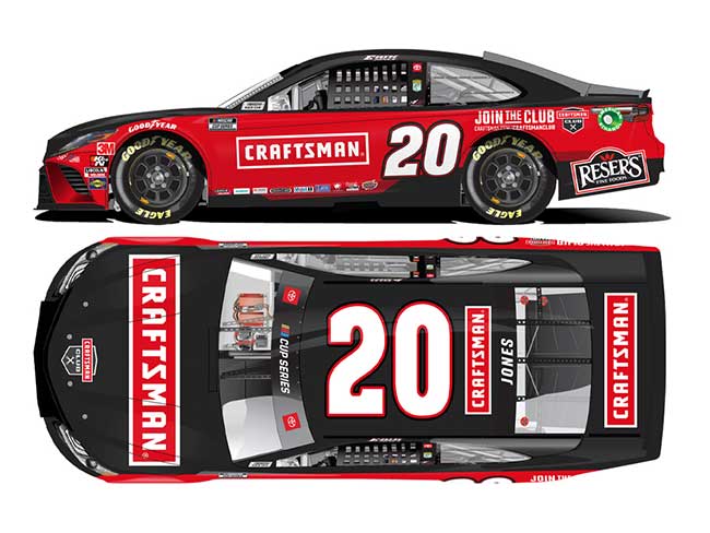 2020 Erik Jones 1/64th Craftsman "All Star" car