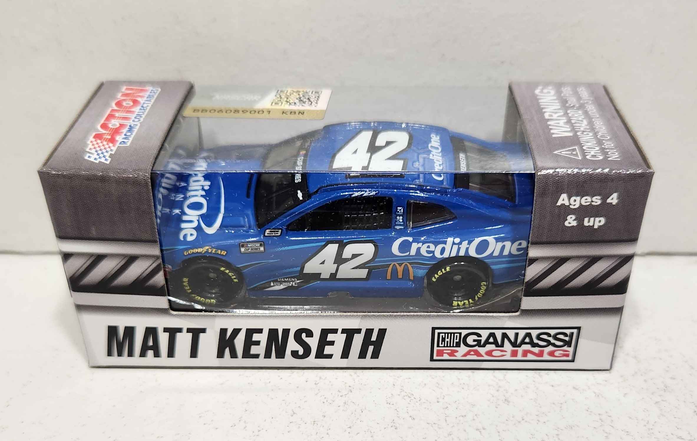 2020 Matt Kenseth 1/64th Credit One Bank Camaro