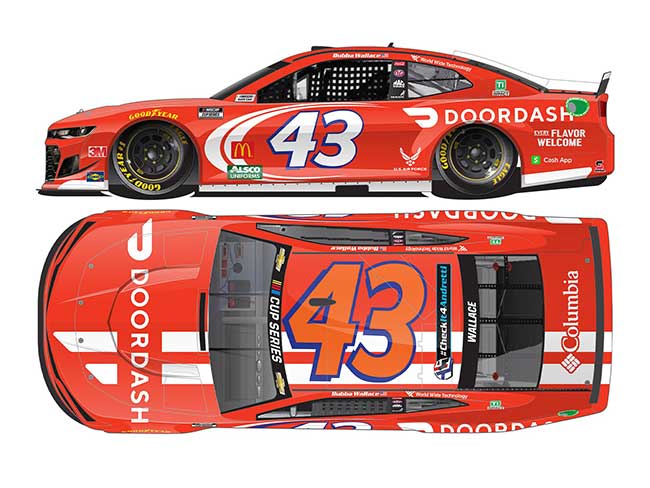 2020 Darrell Wallace 1/64th DoorDash car