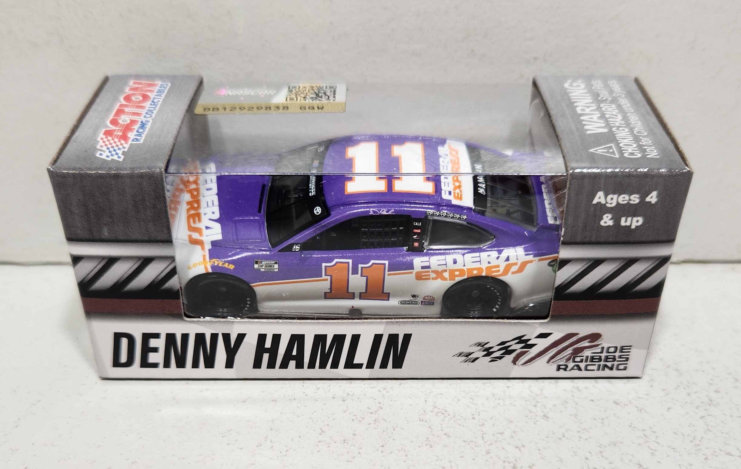 2020 Denny Hamlin 1/64th Fed Ex Express "Darlington Throwback" Camry