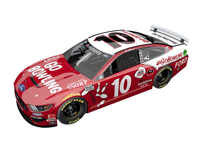 2020 Aric Almorla 1/64th Go Bowling "Darlington Throwback" car