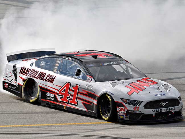 2020 Cole Custer 1/24th HAAS "Kentucky Win" hood open Mustang