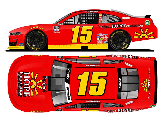 2020 Colby Howard 1/64th Project HOPE Foundation "Xfinity Series" car