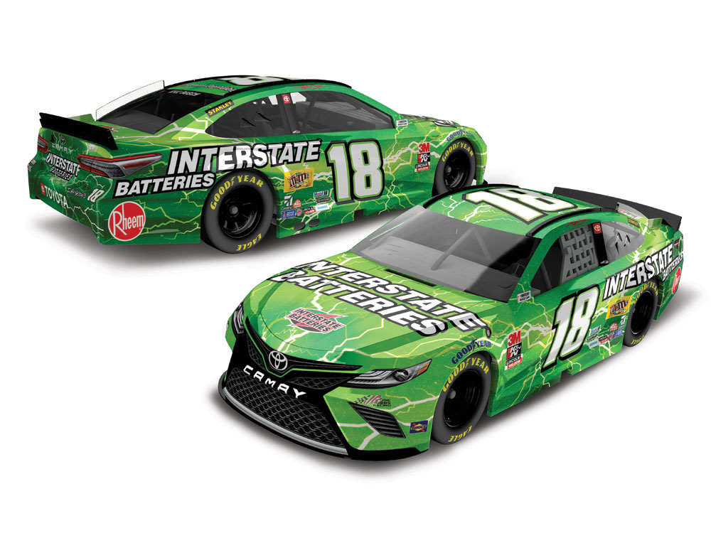 2020 Kyle Busch 1/64th Interstate Batteries car