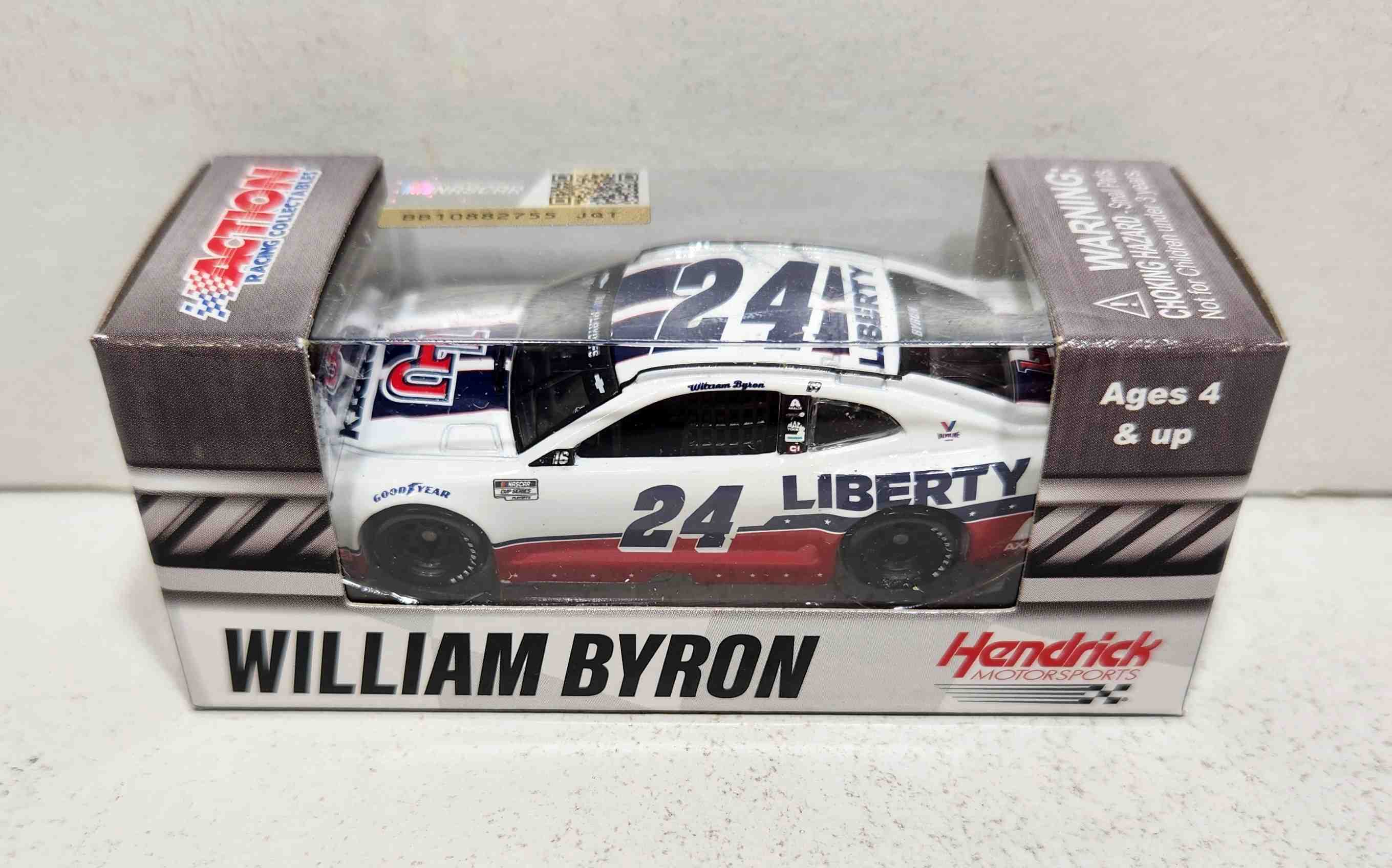 2020 William Byron 1/64th Liberty U "Darlington Throwback" Camaro