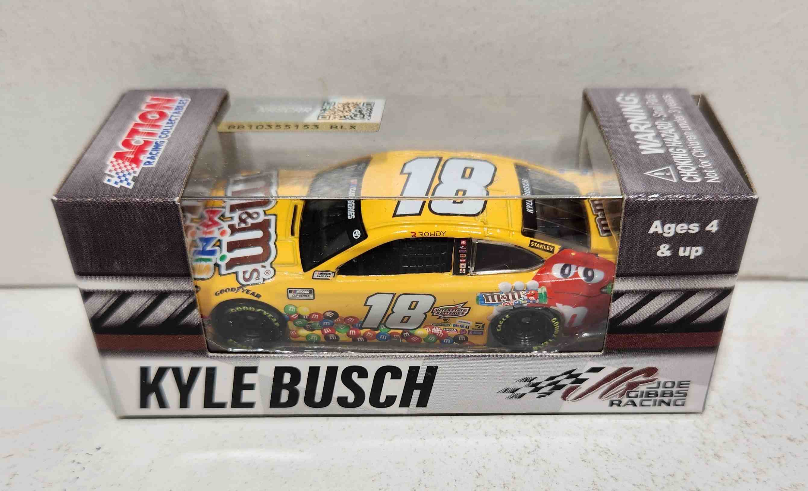 2020 Kyle Busch 1/64th M&M's "Minis" Camry